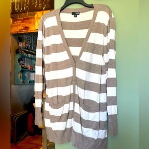 A.N.A. Button-up Cardigan with pockets